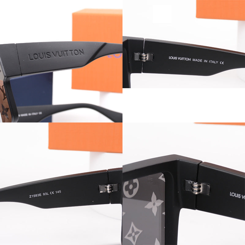 Futuristic Oversized One-Piece Sunglasses (Model 1583)