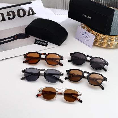 Fashion Metal Frame Polygon Sunglasses Women Trendy 38000