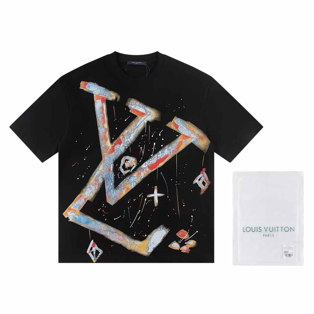 New colorful print t-shirt