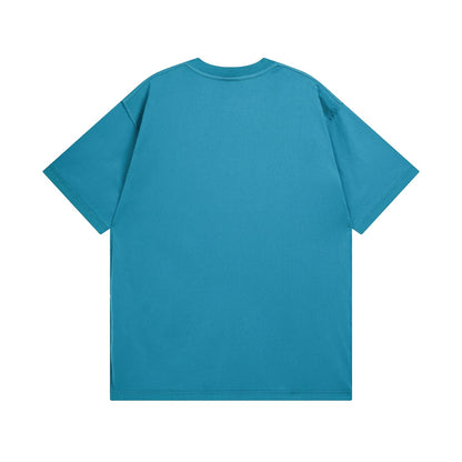 Embroidery wash t-shirt