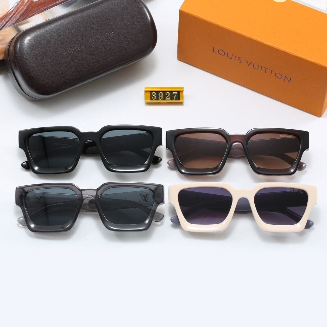 Angular Vanguard Bold Square Sunglasses (Model 3927)