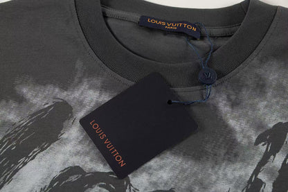 New retro print t-shirt