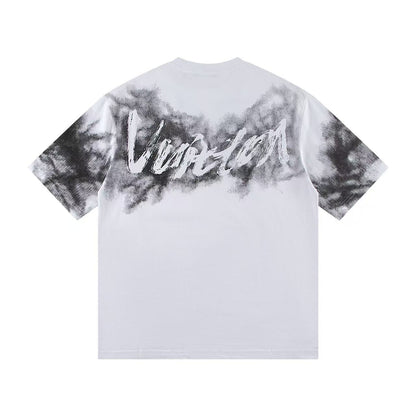 New retro print t-shirt