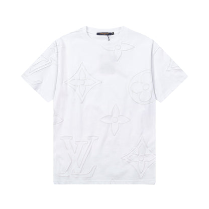 Covered in printed cotton T-shirt