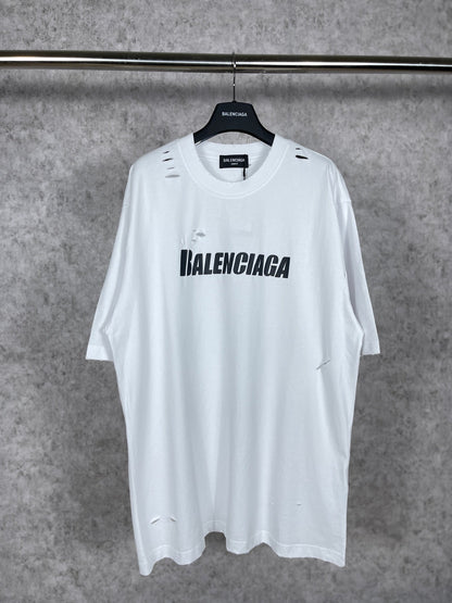 Classic logo hole t-shirt