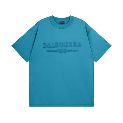 Embroidery wash t-shirt