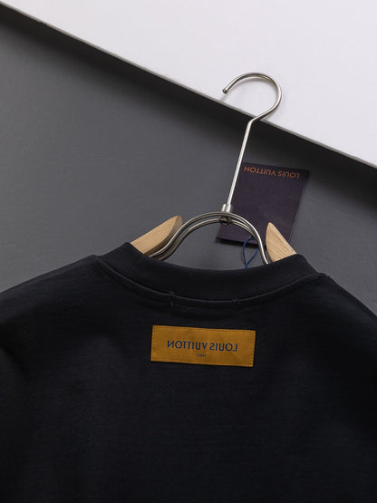 Gradient foam printing t-shirt