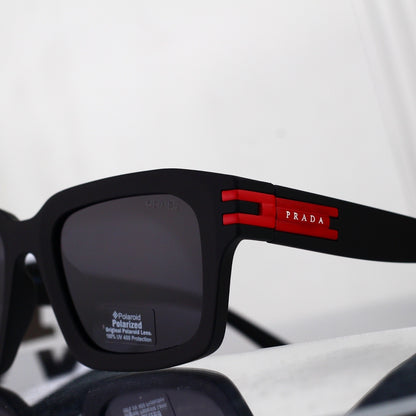 Luxury Metal Polygon Sunglasses Brand Design Fashion  6111