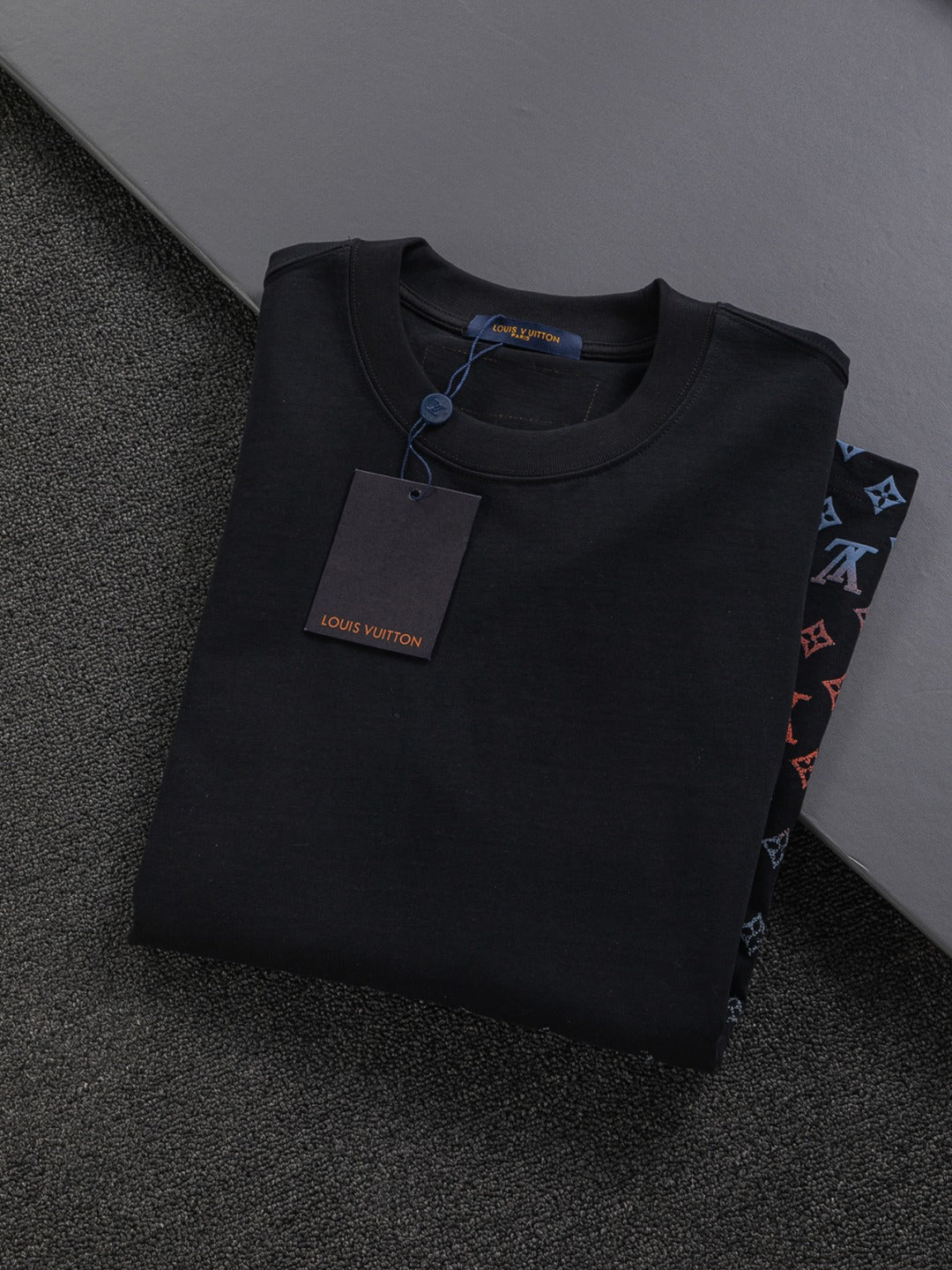 Gradient foam printing t-shirt