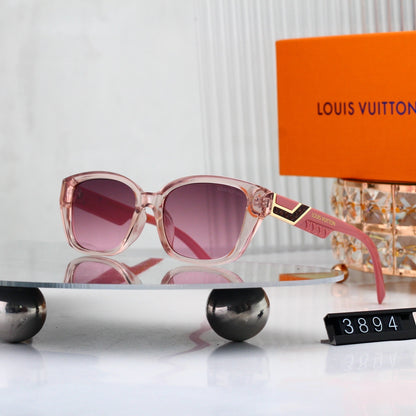 V-Logo Oversized Sunglasses (Model 3894)