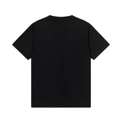 2025ss embroidered splicing t-shirt