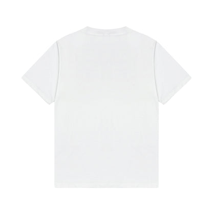 2025ss embroidered splicing t-shirt