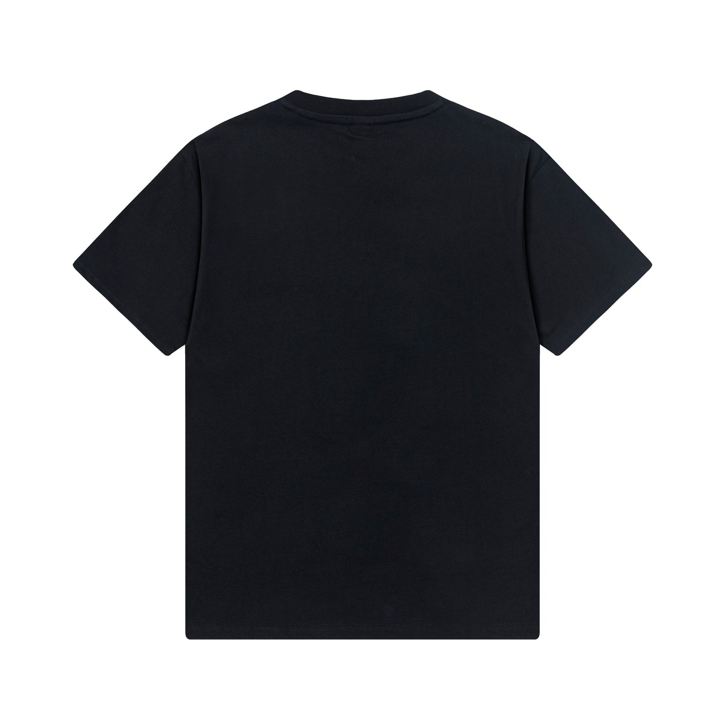 Colorful embroidered pure cotton t-shirt