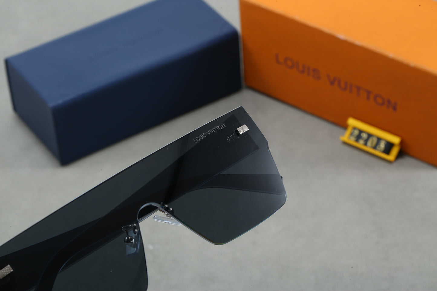 Monogram Integrated Rimless Sunglasses (Model 2205)