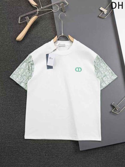 Embroidery stitching t-shirt