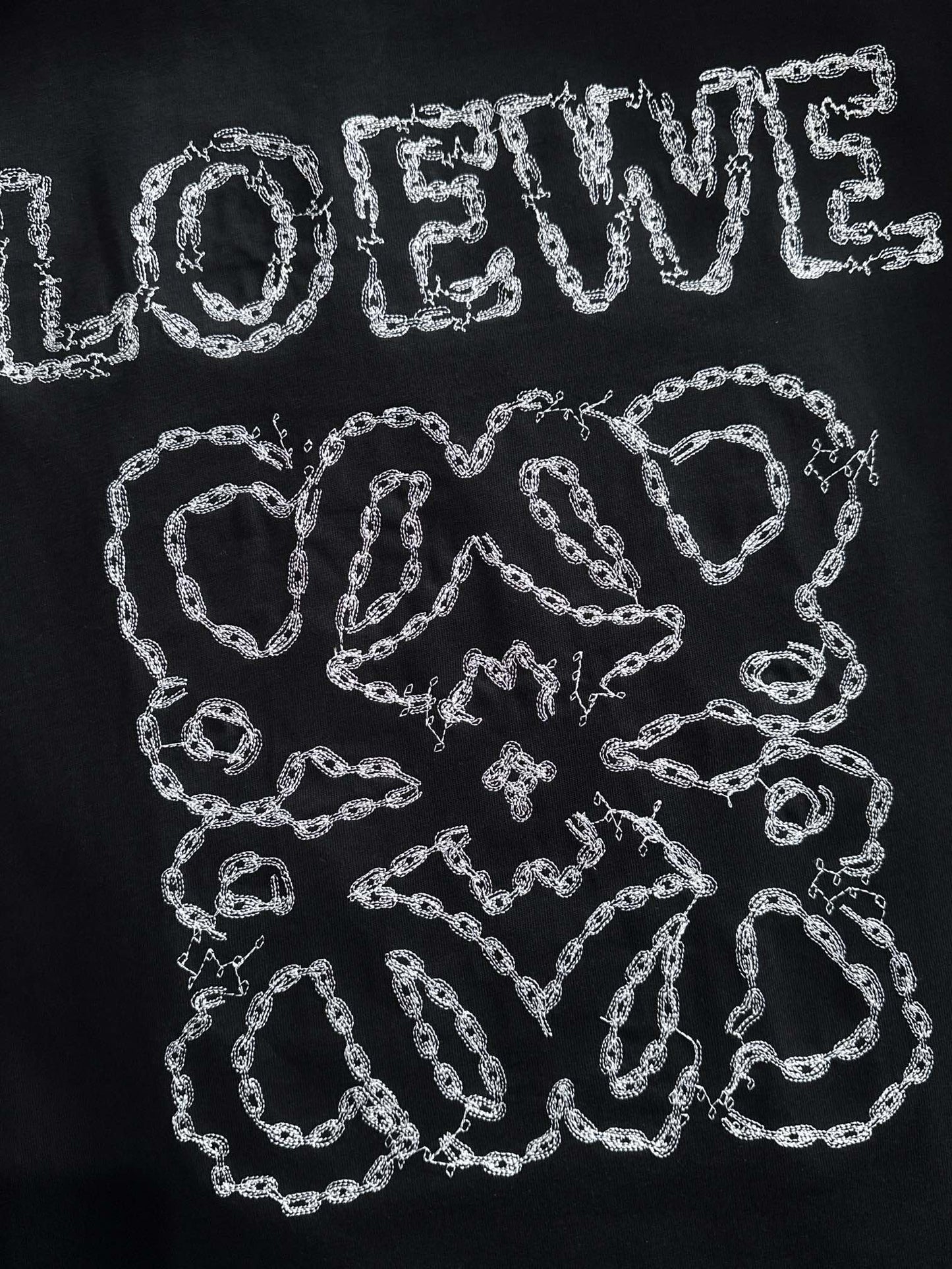 High quality embroidery t-shirt