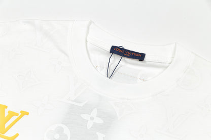 25ss New embroidery logo t-shirt