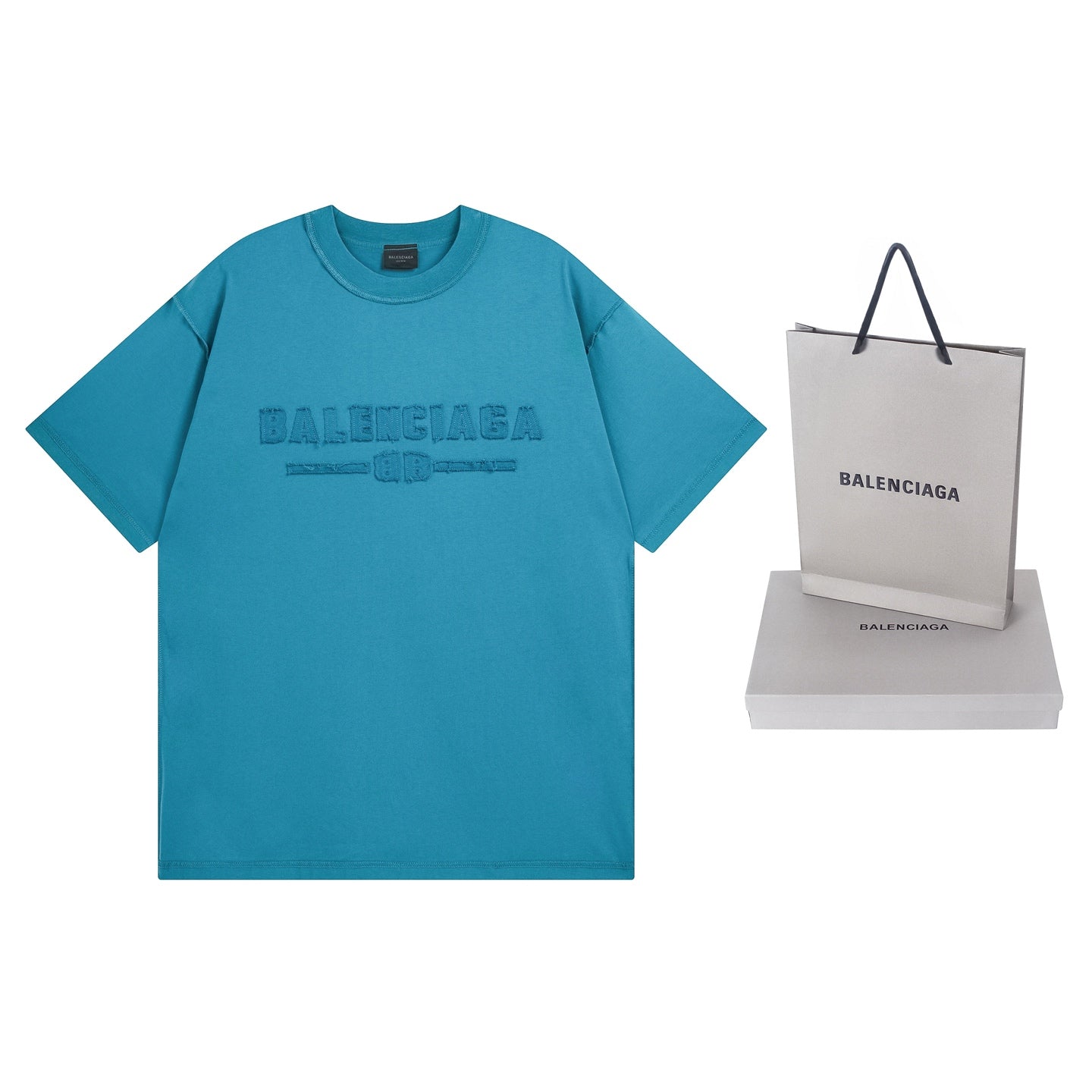 Embroidery wash t-shirt