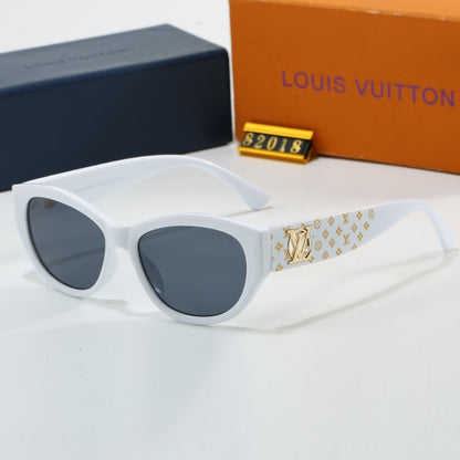 Temple Printed Cat-Eye Sunglasses