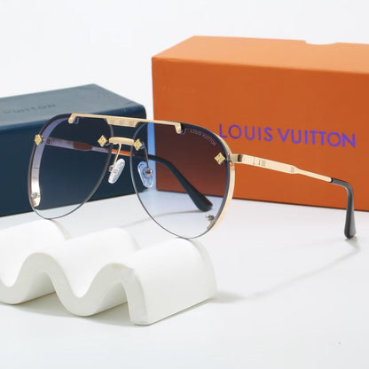New European and American style metal trendy sunglasses
