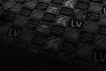 Spliced gradient print t-shirt