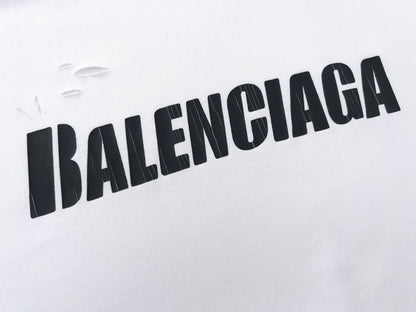 Classic logo hole t-shirt