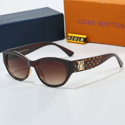 Temple Printed Cat-Eye Sunglasses