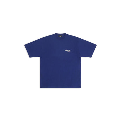 Classic round collar cotton embroidery t-shirt