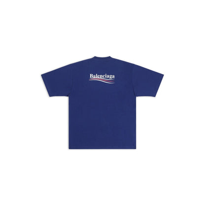 Classic round collar cotton embroidery t-shirt