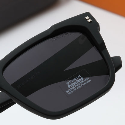 Temple Printed Square Sunglasses
