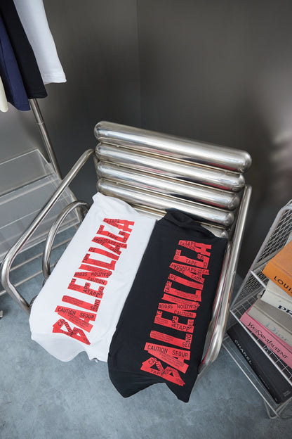 New letter print t-shirt