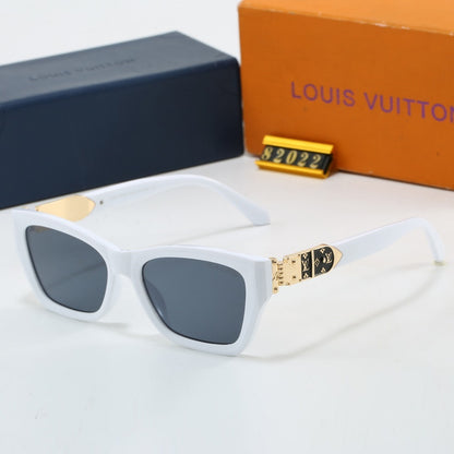 Metal Plaque Cat-Eye Sunglasses