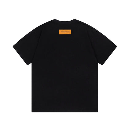 Colorful letters print t-shirt